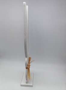 イースターラビット 台座付き 木製 高さ29cm - Product Image 5