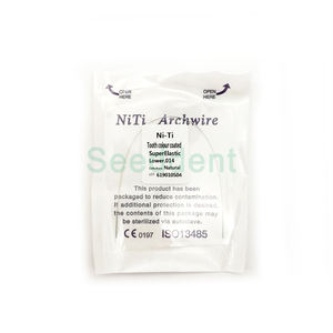 ลวดจัดฟันสแตนเลส/นิไท รูปทรงกลม/สี่เหลี่ยม หลากสี - Product Image 3