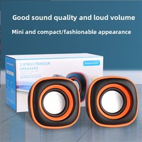 Speaker Subwoofer Mini Berkabel untuk Komputer Laptop Desktop - Model Terlaris Baterai (5-10 Jam) Rumah