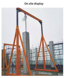Sistema de pista de súper elevación, grúa de 1500kg con <span class=keywords><strong>polipasto</strong></span> de cadena eléctrico, YJL - Product Image 5
