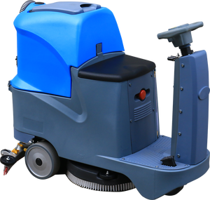 آلة تنظيف أرضيات كهربائية، فرشاة تنظيف أرضيات صناعية، آلة تنظيف أرضيات صغيرة لاسلكية قابلة للركوب - Product Image 1