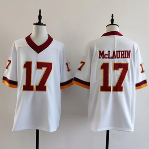 Günstige #1 Samuel Sr #4 Luvu #5 Daniels #17 McLaurin Herren Washington Commanders Stick trikots - Product Image 1