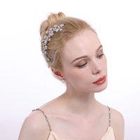 Accessoires de cheveux de mariée de luxe casque coiffure de mariage Zircon peigne à cheveux coiffes