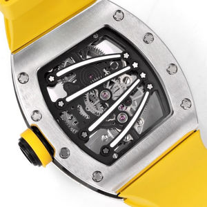 Reloj de Lujo con Diamantes, Ultraligero, de Fibra de Carbono, con Movimiento Tourbillon, Símbolo de Estatus, Ideal para un Estilo Hip Hop - Product Image 5