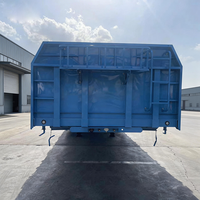 Semi-remorque à ridelles en acier de 3 ou 4 essieux, 40 pieds (13m/12.5m), 40 tonnes/60 tonnes, pour le transport de marchandises, à vendre