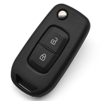 Nouvelle Coque de Clé de Voiture à 2 Boutons, Coque de Remplacement pour Télécommande de Véhicule REN, Accessoire de Clé