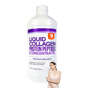 Concentrado de péptidos de proteína de colágeno líquido personalizado OEM/ODM para bebida hidrolizada de colágeno súper múltiple pura para adultos - Product Image 1