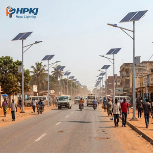Farola Solar Hepu con Batería de Litio y Alimentación CA/CC para Iluminación de Carreteras Rurales con Clasificación IP65 - Product Image 6