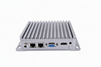 Mini PC Industrial sin Ventilador con Intel Celeron J1900 de Cuatro Núcleos, Doble LAN Gigabit, RS232, RS485, DDR3 para Automatización