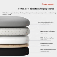 Chaise d'ordinateur ergonomique en maille pour la maison, dossier confortable, pour étudiants, étude, écriture, jeux, e-sport, chaise de bureau réglable en hauteur