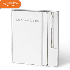 Caja de Regalo con Banda Elástica de Papel Ecológico A5 <span class=keywords><strong>Dupont</strong></span>, Cuaderno, Bolígrafo de Papel de Piedra con Logotipo Personalizado, Set de Regalo Promocional Ecológico para Empresas - Product Image 5