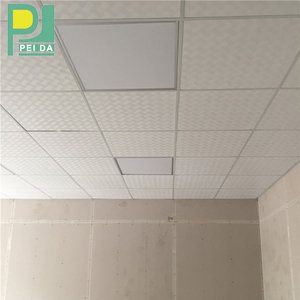 Pannello <span class=keywords><strong>per</strong></span> Controsoffitto in Gesso Laminato PVC 600x600mm <span class=keywords><strong>per</strong></span> Decorazione d'Interni - Product Image 5