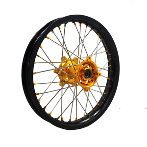 <span class=keywords><strong>Prix</strong></span> d'usine Supermoto CR125 CR250 CRF250 CRF450 Roues avant/arrière en alliage d'aluminium 36 trous pour moto - Product Image 5