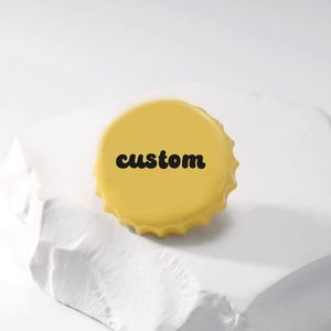 Factory Outlet Beer Bottle Shape Button Badge Custom Printed Anime Tin Button Badge <b>Pin</b> - Product Image 3