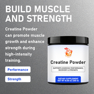 OEM High Quality <b>Creatine</b> Powder for Adult 300g 60 Servings Supports Muscle Growth Energy Building Strength Management - Product Image 4