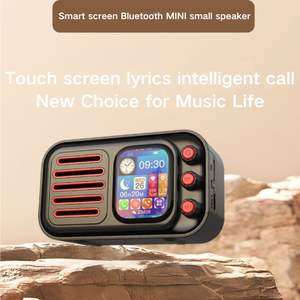 TBFIT 2025 Smart Display Blue Tooth Speaker Lyric Clock Reloj despertador Pantalla TWS Radio FM Encuentra tu teléfono Reproductor recargable - Product Image 3
