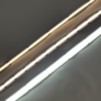 Bande LED Cob 12V 24v avec 480leds/m 3mm 5mm 8mm pour décoration, couleur blanc chaud