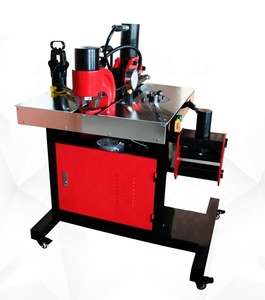 Máquina de mecanizado de barras colectoras hidráulicas de acero multifuncional Donghuan 60T, crimpado de 24 mm, voltaje personalizable para sistemas hidráulicos - Product Image 4