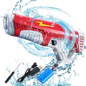 Pistola de Agua Automática Recargable para Niños, Juguete Eléctrico para el Verano, Potente Chorro de Agua, Producto en Oferta - Product Image 5