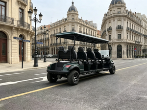 Carrito de Golf Smooth-Sail para 8 Personas con Asientos Cálidos, Agarre Sólido para Césped, Carro de Golf Confiable para Clubes y Residencias en Carreteras No Públicas - Product Image 3