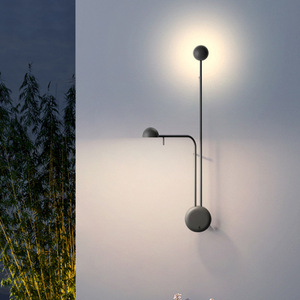 Lámpara Solar Moderna para Pared Exterior, Impermeable, Minimalista, para Jardín, Villa, Patio, Balcón - Product Image 5