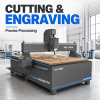 Hochpräzise 3-Achsen 1325 CNC-Fräsmaschine mit Vakuumtisch für Holzschnitzerei und MDF-Möbelverarbeitung