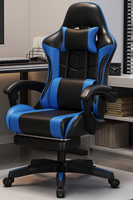 Fauteuil de Direction Exécutif YOUGE avec Accoudoirs Articulés, Design Minimaliste et Moderne, Métal Robuste, Cuir PU Durable, 3 Niveaux de Réglage à Gaz