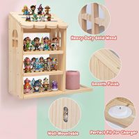 Étagère murale magnétique moderne et créative pour Tonies Box, compatible avec Toniesbox 1/2, pour ranger les figurines et personnages Tonies