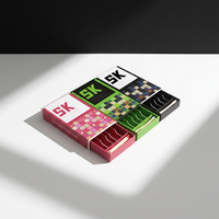 Caja de Papel Rígido para Cigarrillos Pre-enrollados con Logotipo Personalizado, 116 mm, Embalaje Negro, Paquete de 3 Cajas CR