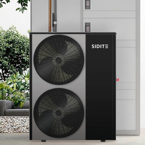 R410a Monoblock DC Inverter Air Source 3 in 1 Heat Pump for Household and Commercial Use Water Heater Pump