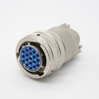 Conector de Aviación Redondo Tipo Bayoneta Y11, Estándar MIL-C-26482, Conector de Señal Pequeño Soldado para Conectores Impermeables Aéreos