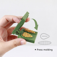 Presse à appâts professionnelle verte, mini moule de pêche, distributeur d'appâts DIY, accessoires de pêche à la carpe