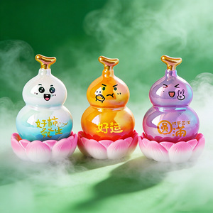 Caja Sorpresa de Resina Yu Mo Lucky Lotus, Figura Decorativa para Escritorio, Regalo Unisex para Niños de 8 a 13 Años - Product Image 4