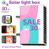 Boîte à lumière LED décorative ultra-mince en aluminium de 24x36 pouces, alimentée par énergie solaire, pour plafond intérieur, télécommandée, 5000 lumens, à intensité variable