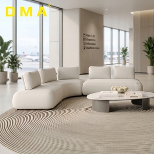 Maßgefertigtes, ausziehbares Sofa mit verstellbarer Rückenlehne für Büro- und Hotelprojekte im Großhandel - Product Image 1