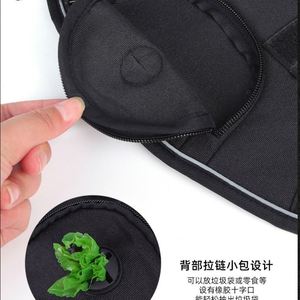 Harnais d'entraînement pour chien avec poignée et anneau en D, gilet tactique réglable anti-traction pour animaux de compagnie, harnais réfléchissant d'extérieur avec poche - Product Image 6