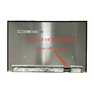 B140ZAN01.4 14 英寸 4K 超高清 LED 背光商务用笔记本电脑屏幕替换件 IPS 面板 400cd/<span class=keywords><strong>m</strong></span> 100% SRGB 40 针 EDP - Product Image 1