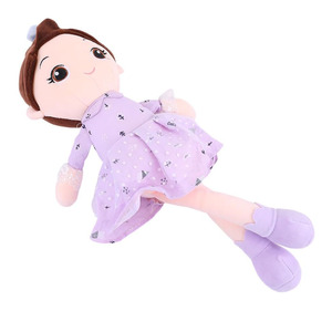 Bambola di pezza B938 per bambina, morbida e soffice, graziosa <span class=keywords><strong>principessa</strong></span>, peluche, bellissima fata, decorazione, compagno di gioco, bambola di pezza per baby shower - Product Image 2