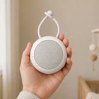 Machine à bruit blanc rechargeable portable, machine à bruit blanc pour le sommeil avec 10 musiques relaxantes pour le sommeil