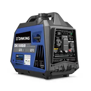 Dinking generatore portatile 1.8KW 1.6KW benzina silenzioso benzina generatore Mini piccolo generatore per esterno, DK1800iA