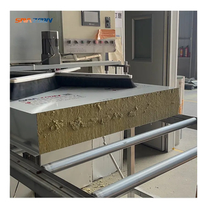 Panel Sándwich <span class=keywords><strong>de</strong></span> <span class=keywords><strong>Lana</strong></span> <span class=keywords><strong>de</strong></span> <span class=keywords><strong>Roca</strong></span> con Acero Colorido y Junta en I <span class=keywords><strong>de</strong></span> 200 mm <span class=keywords><strong>de</strong></span> Espesor, Alto <span class=keywords><strong>Aislamiento</strong></span> Acústico, Moderno y Ecológico para Centros <span class=keywords><strong>de</strong></span> Datos e Industrias - Product Image 1