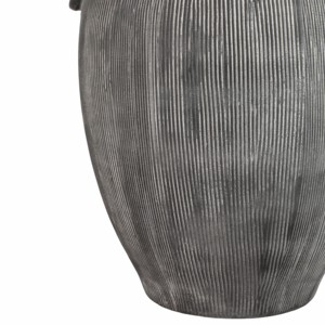 Vaso a Forma di Brocca con Superficie Scanalata, Decorazione Moderna per la Casa, Vaso in Ceramica Scultoreo per Soggiorno - Product Image 5