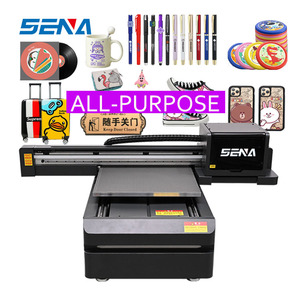 Impresora Plana UV de Inyección de Tinta Digital 60*90cm con Autolimpieza Máquina para Imprimir y Personalizar Calcomanías, Acrílico, Metal, Vidrio, Plástico y Madera - Product Image 2