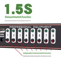 Système de contrôle de sonorisation DJ professionnel BHA KQ9009 à 9 canaux, séquenceur, régulateur d'alimentation pour l'enregistrement, prix de gros OEM