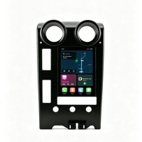 Radio Estéreo Electrónico para Auto con Reproductor Multimedia y Unidad Principal de Navegación GPS para Automóvil Android 14 Carplay de 10.4 Pulgadas para Hummer H2 2002-2009