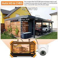 Testeur de caméra CCTV Rsrteng HD-2950, moniteur 4K 8MP TVI/CVI/AHD/CVBS vidéo analogique, écran TFT-LCD 4,3 pouces, matériau PC