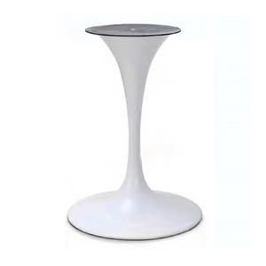Patas de Mesa Modernas en Forma de Trompeta, de Acero Inoxidable Plateado, para Hoteles, Oficinas y Comedores - Product Image 6