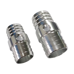 Adaptador de orificio lateral de 1-1/4 pulgadas 1/8 NPT para manguera de refrigerante de radiador, condensador, intercambiador de vapor, ajuste universal - Product Image 3