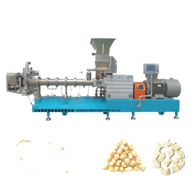 Machine d'extrudeuse à Double vis, pour fabrication des côtelettes de soja, légumes, viande, ligne de traitement des puces, 1000 ml