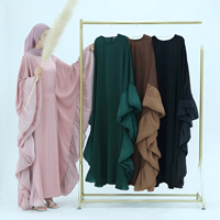 Robe musulmane pour femmes EID 2026, vêtements islamiques, robes pour femmes grandes tailles, abaya modeste, nouvelle robe papillon Dubaï, kaftan abaya